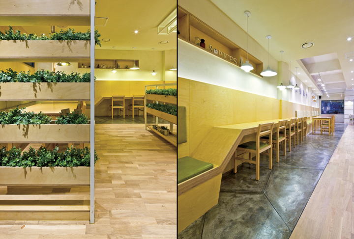 韓國首爾Tokyo curry日本餐廳創意設計
