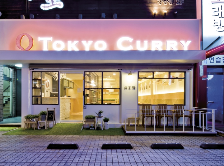 韓國首爾Tokyo curry日本餐廳創意設計