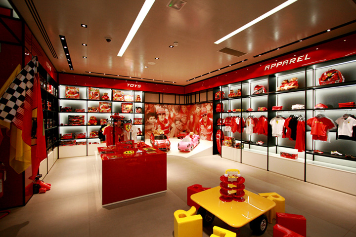意大利馬拉內羅Ferrari法拉利零售專賣店設計