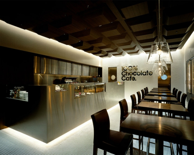100% Chocolate Cafe巧克力咖啡館設計