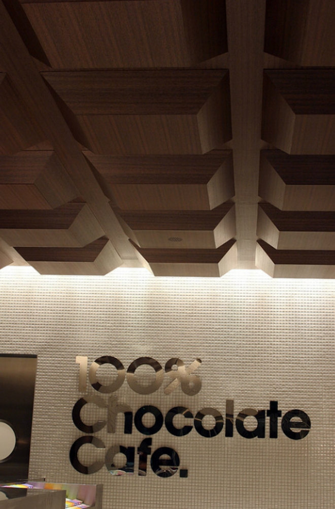 100% Chocolate Cafe巧克力咖啡館設計
