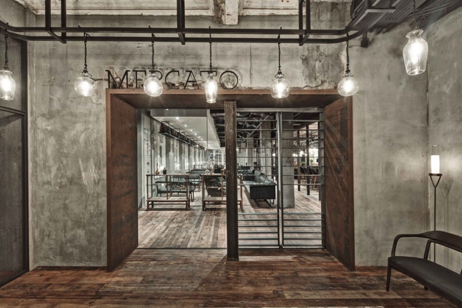 Mercato意大利海岸餐廳空間設計