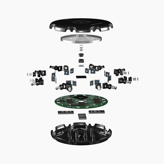 三星360度3D全景相機內含16個攝像頭 一次能拍10億像素！